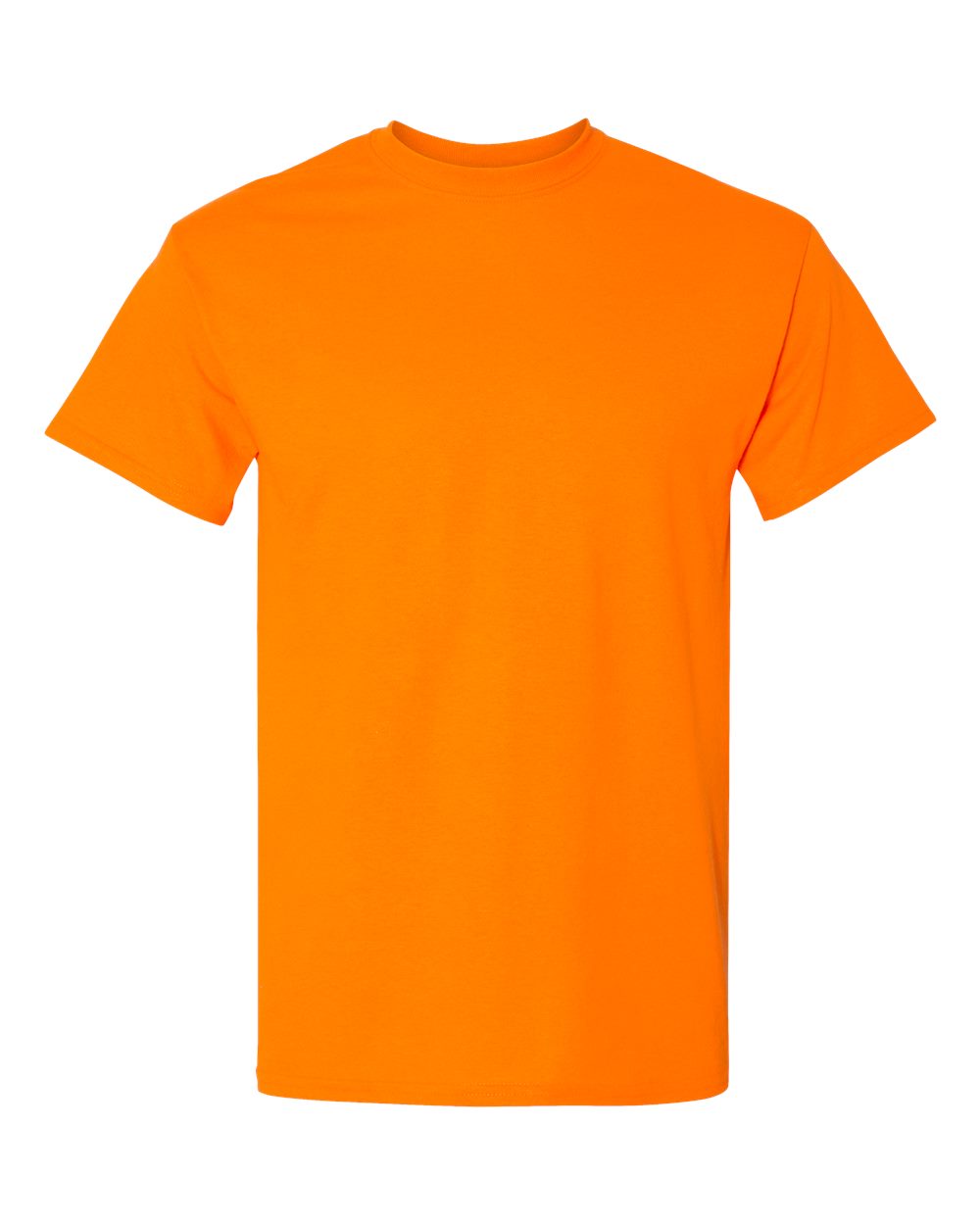 Gildan 8000T Unisex DryBlend® Tall T-Shirt in Safety Orange