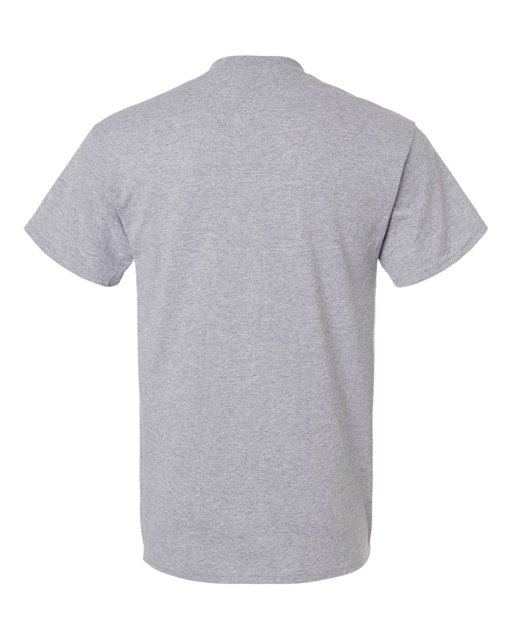 Gildan 8000T Unisex DryBlend® Tall T-Shirt in Sport Grey, back