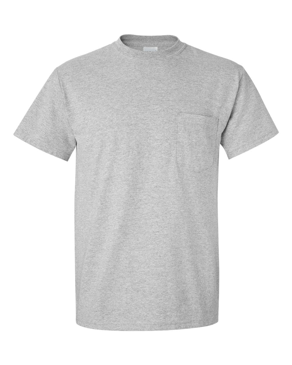 Gildan 8300 Unisex DryBlend® Pocket T-Shirt in Sport Grey