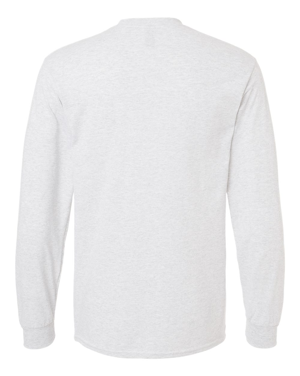 Gildan 8400 Unisex DryBlend® 50/50 Long Sleeve T-Shirt in Ash, back