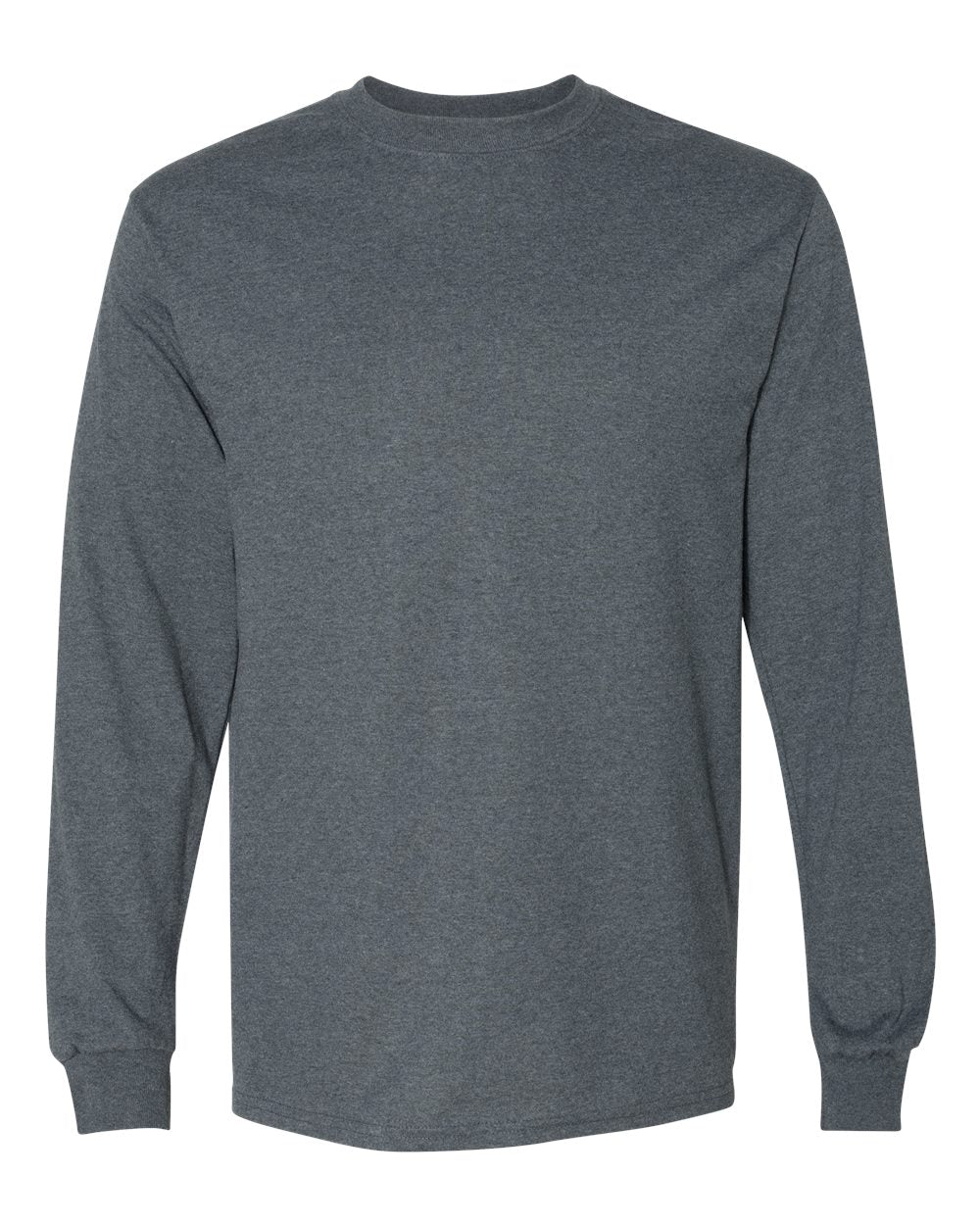 Gildan 8400 Unisex DryBlend® 50/50 Long Sleeve T-Shirt in Dark Heather