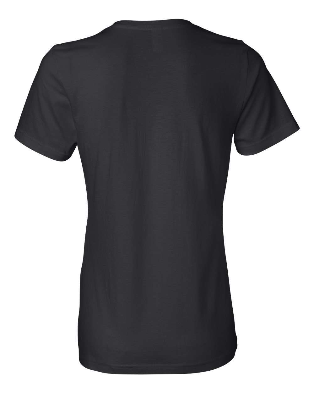 Gildan 880 Women's Softstyle® Lightweight T-Shirt in Black, back