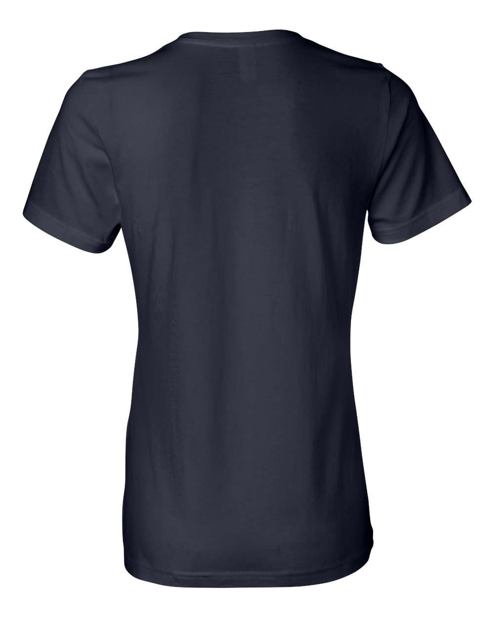 Gildan 880 Women's Softstyle® Lightweight T-Shirt in Navy, back