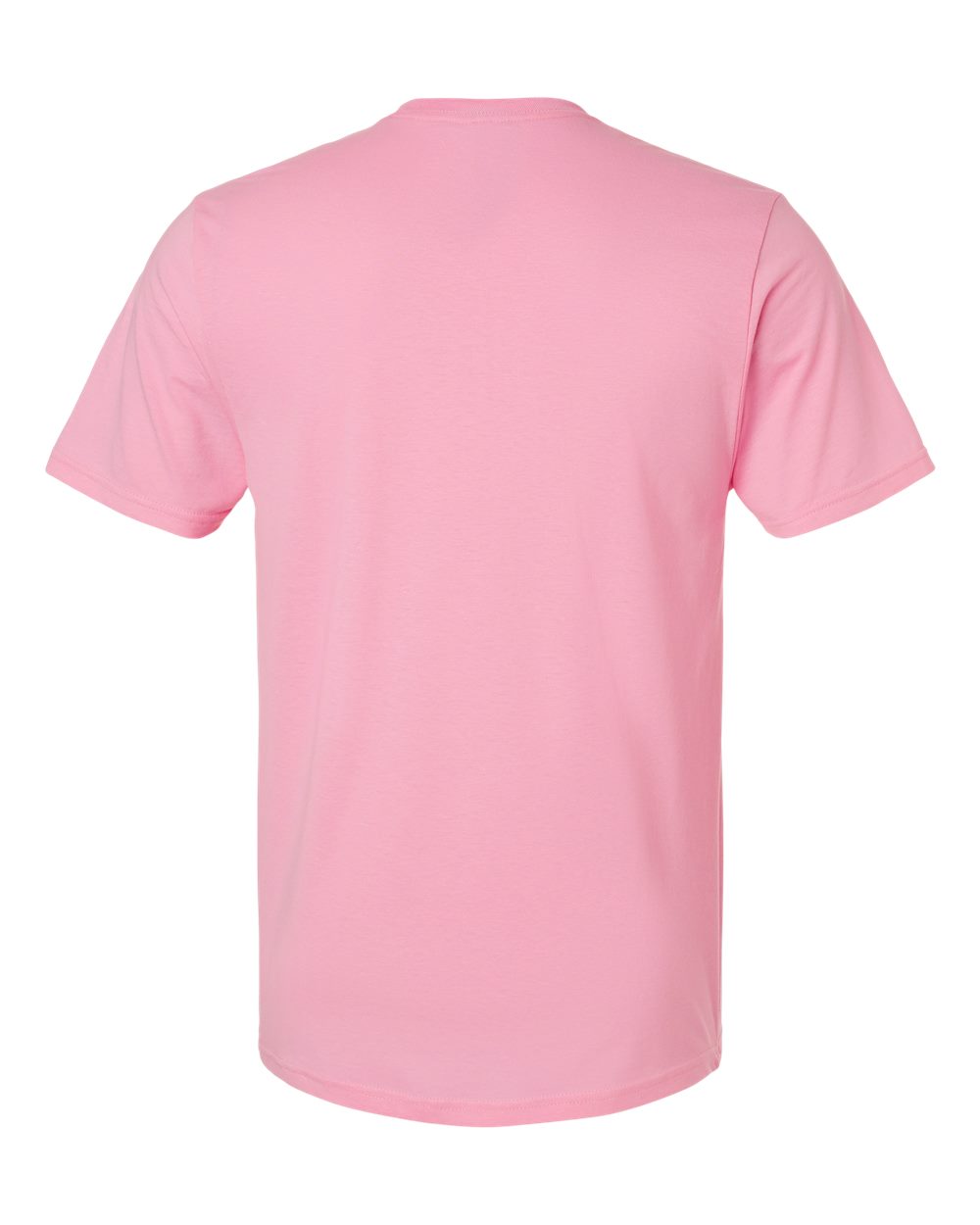 Gildan 980 Unisex Softstyle® Lightweight T-Shirt in Charity Pink, back
