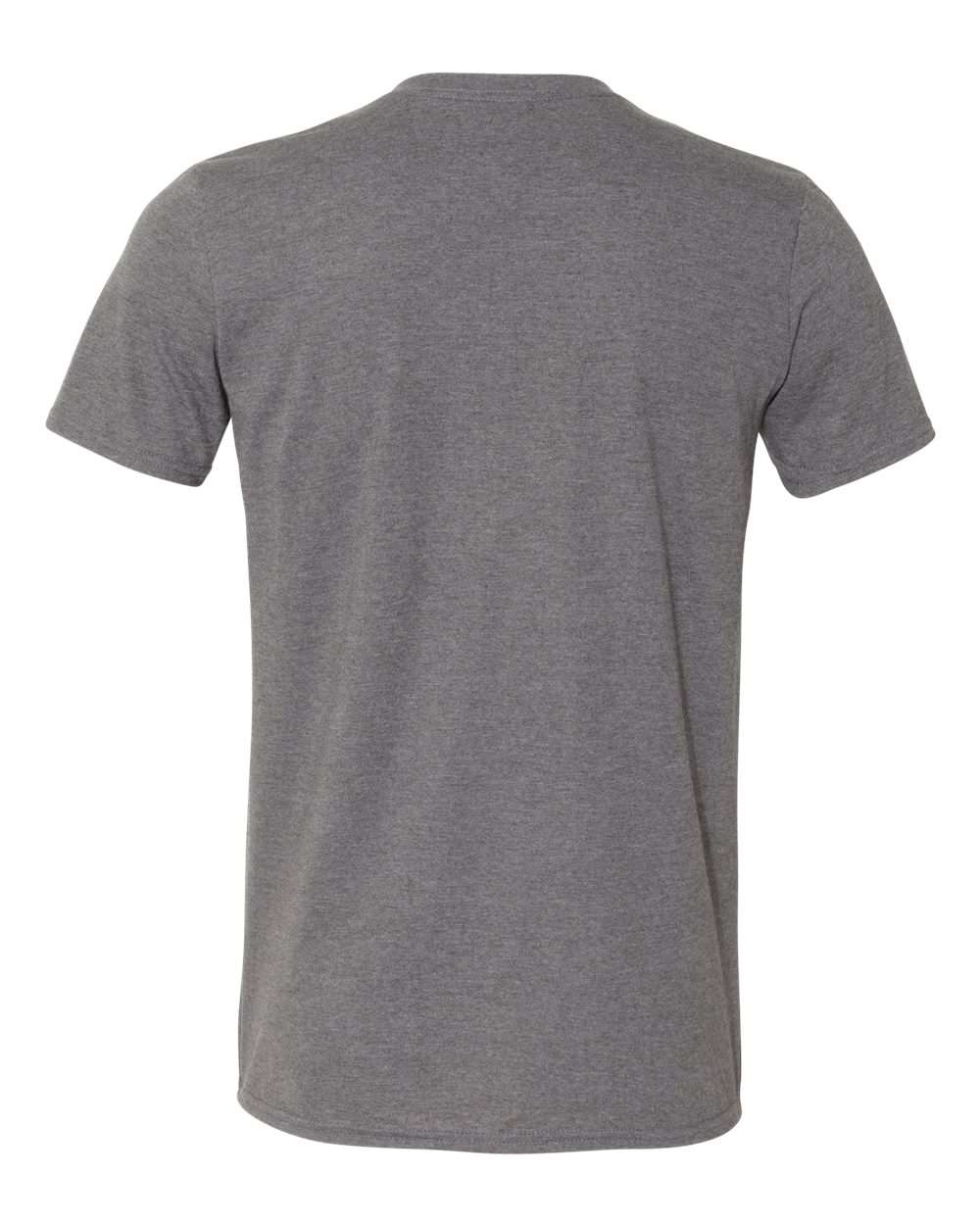 Gildan 980 Unisex Softstyle® Lightweight T-Shirt in Graphite Heather, back