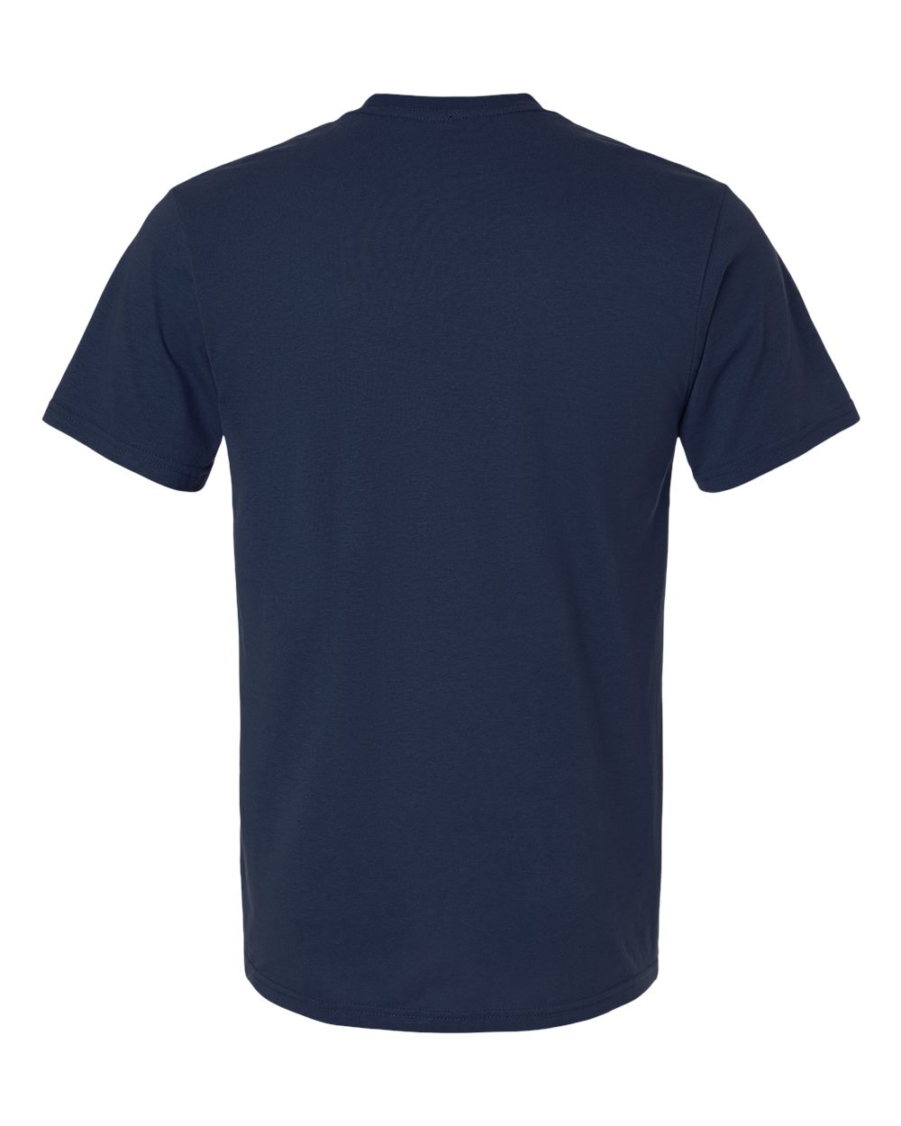 Gildan 980 Unisex Softstyle® Lightweight T-Shirt in Navy, back