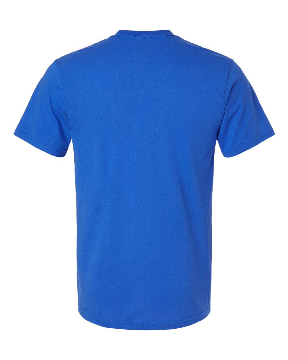 Gildan 980 Unisex Softstyle® Lightweight T-Shirt in Royal Blue, back