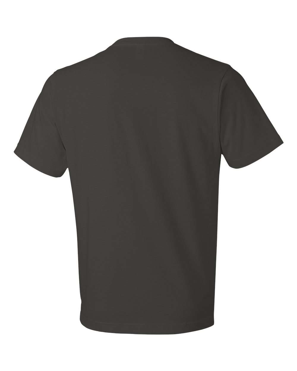 Gildan 980 Unisex Softstyle® Lightweight T-Shirt in Smoke, back