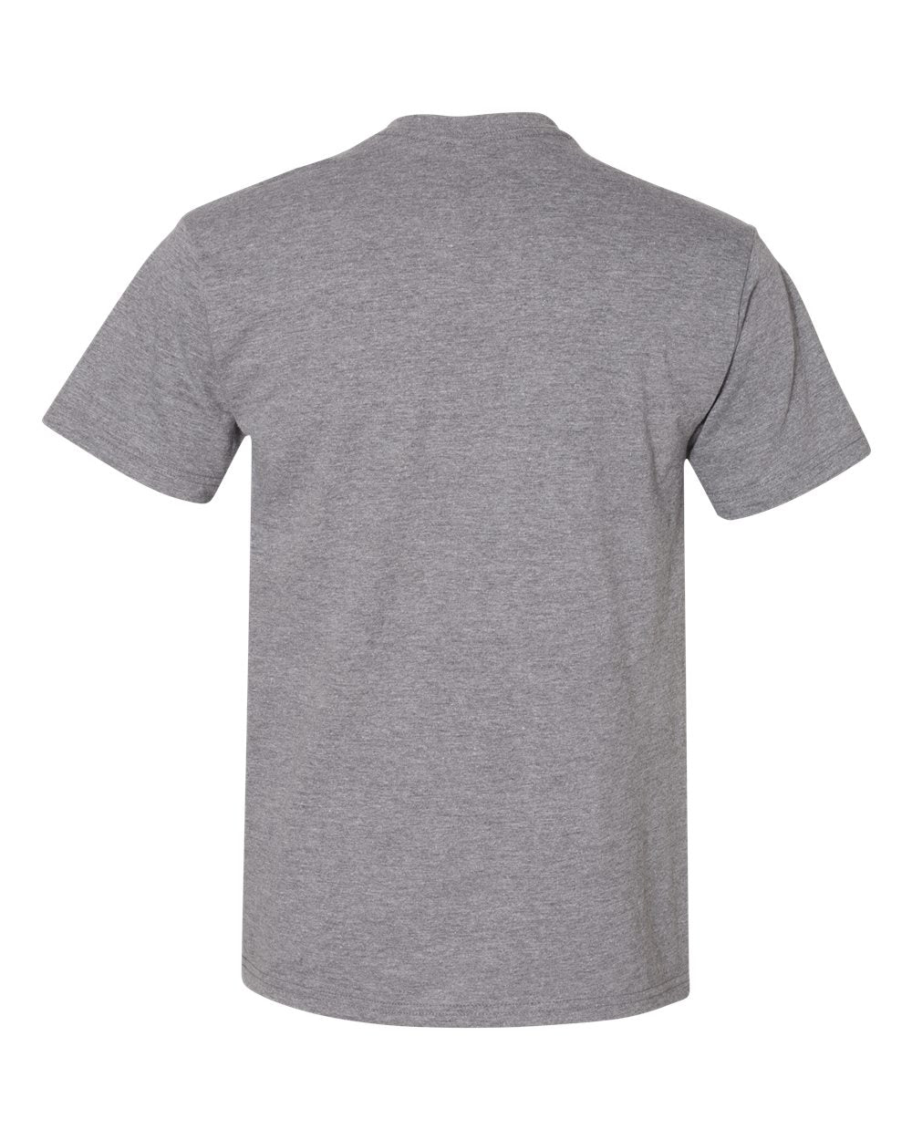 Gildan H000 Unisex Hammer™ T-Shirt in Graphite Heather, back
