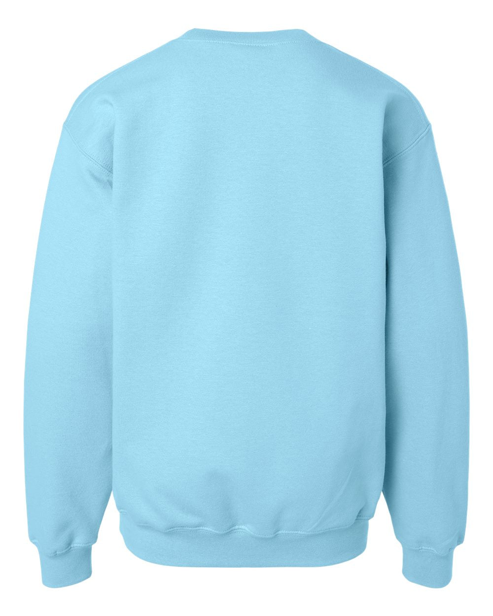 Gildan SF000B Youth Softstyle® Midweight Crewneck Sweatshirt in Sky, back