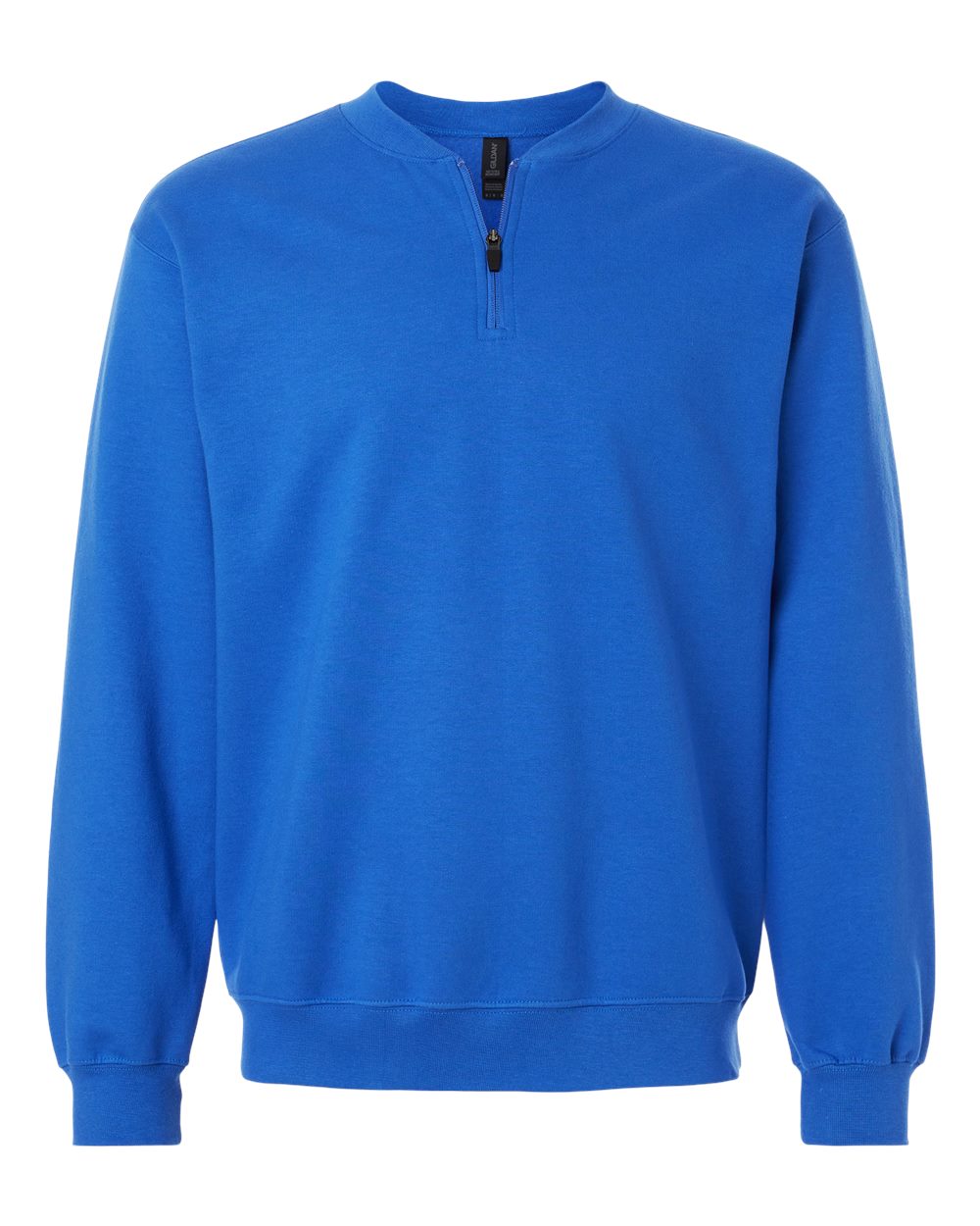 Gildan SF008 Unisex Softstyle® Midweight Quarter-Zip Sweatshirt in Royal