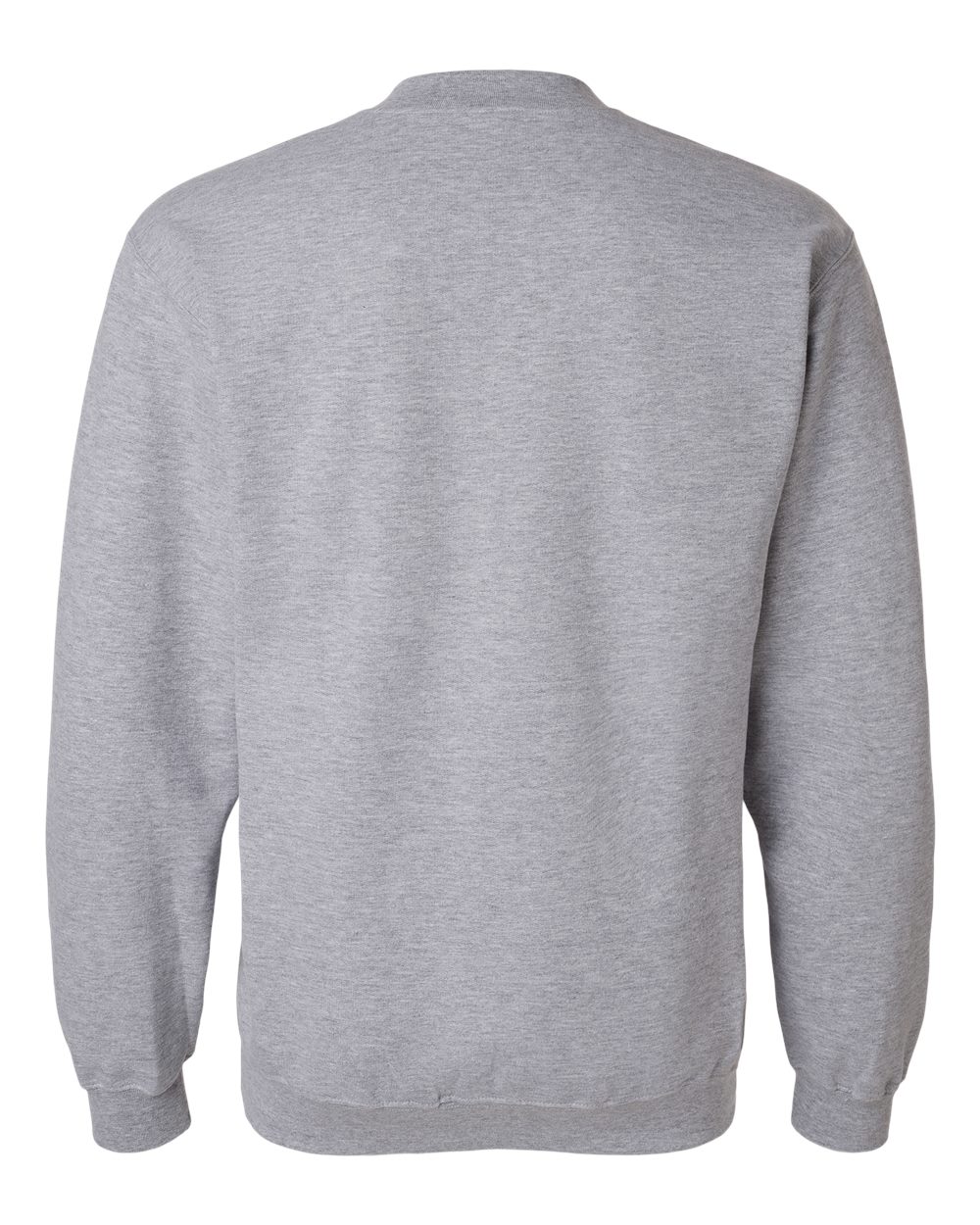 Gildan SF008 Unisex Softstyle® Midweight Quarter-Zip Sweatshirt in Sport Grey, back
