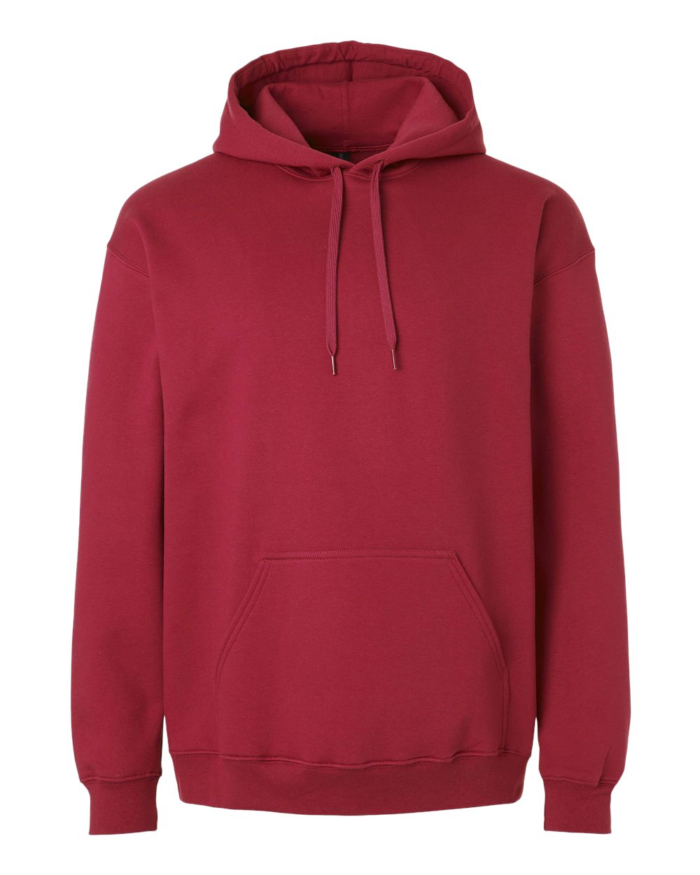 Gildan SF500 Unisex Softstyle® Midweight Hooded Sweatshirt in Cardinal
