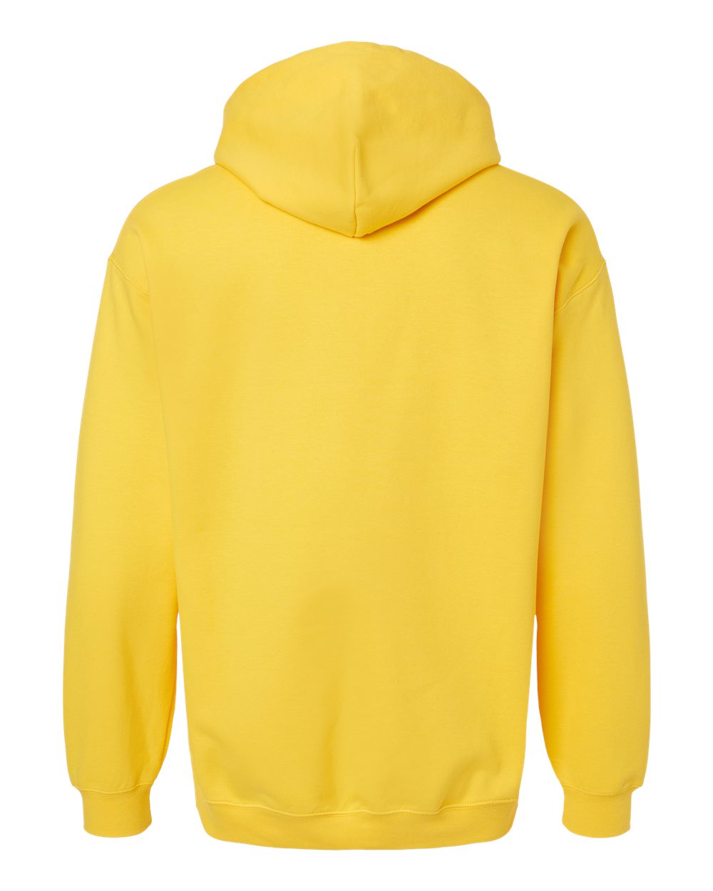 Gildan SF500 Unisex Softstyle® Midweight Hooded Sweatshirt in Daisy, back