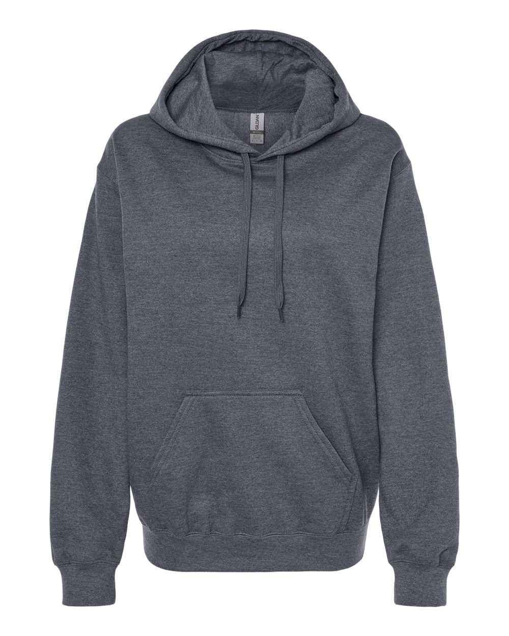 Gildan SF500 Unisex Softstyle® Midweight Hooded Sweatshirt in Dark Heather