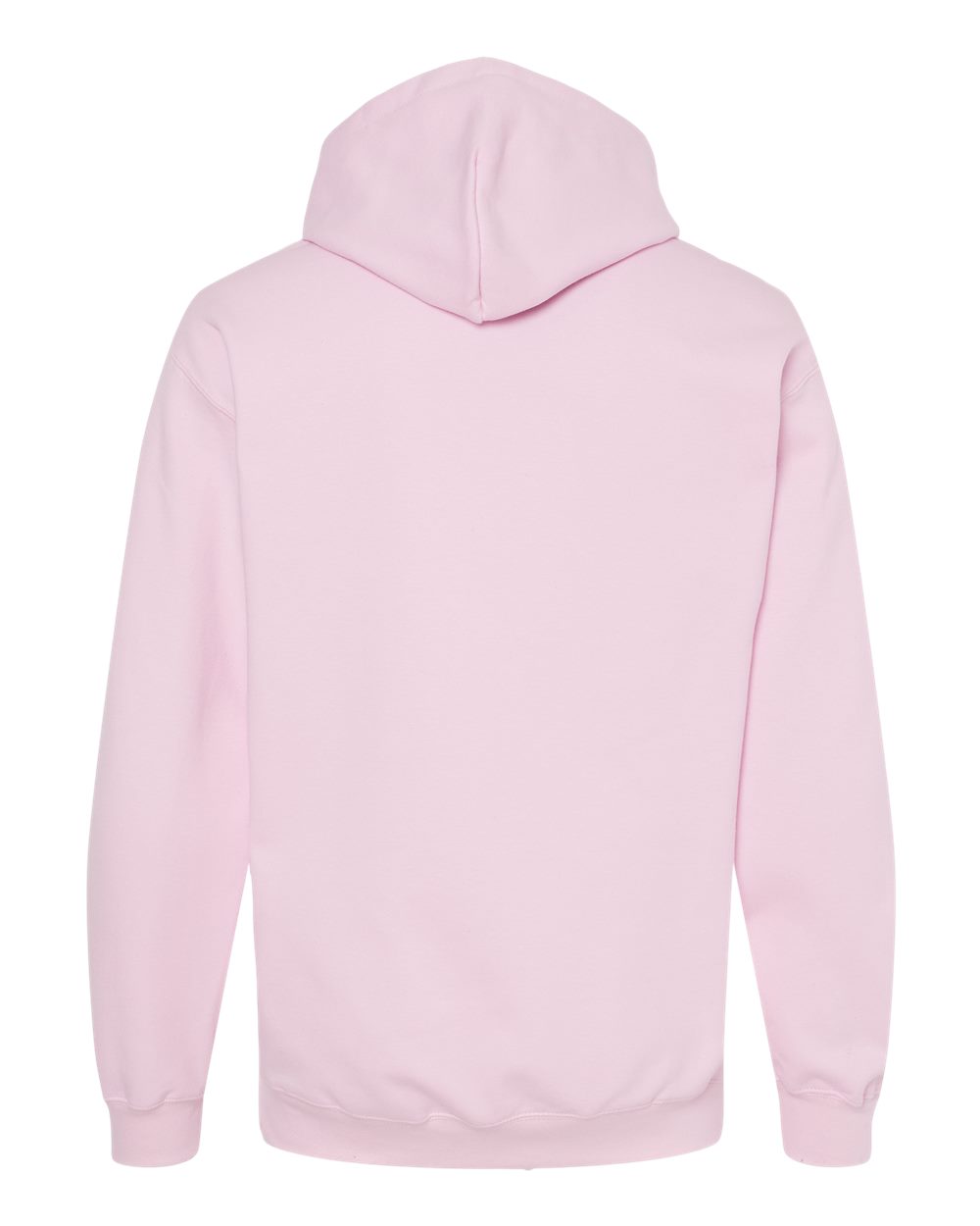 Gildan SF500 Unisex Softstyle® Midweight Hooded Sweatshirt in Light Pink, back