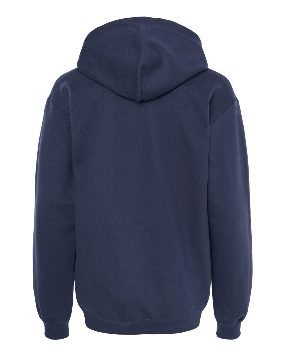Gildan SF500 Unisex Softstyle® Midweight Hooded Sweatshirt in Navy, back