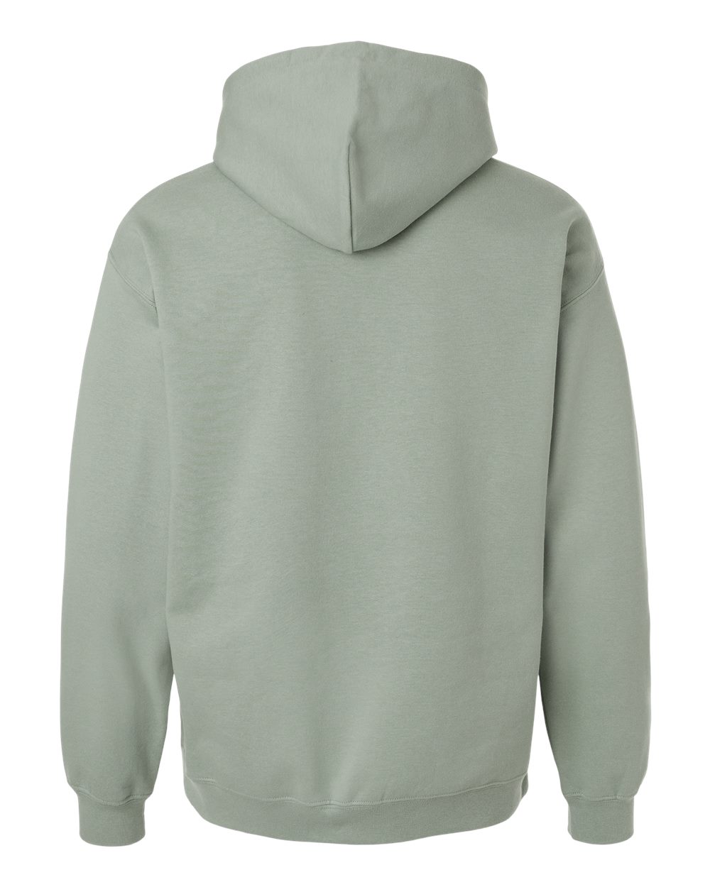 Gildan SF500 Unisex Softstyle® Midweight Hooded Sweatshirt in Sage, back