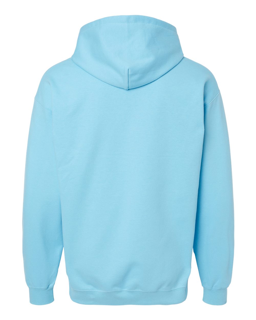 Gildan SF500 Unisex Softstyle® Midweight Hooded Sweatshirt in Sky, back
