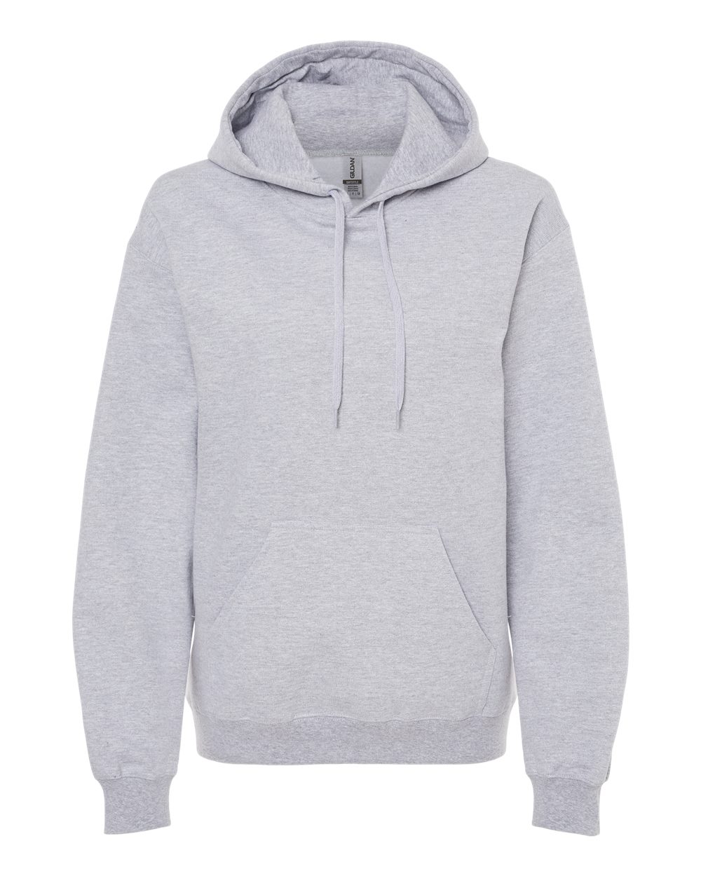 Gildan SF500 Unisex Softstyle® Midweight Hooded Sweatshirt in Sport Grey