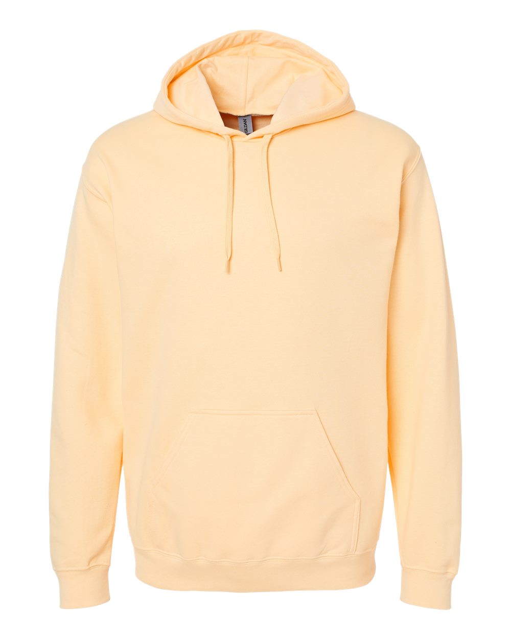 Gildan SF500 Unisex Softstyle® Midweight Hooded Sweatshirt in Yellow Haze