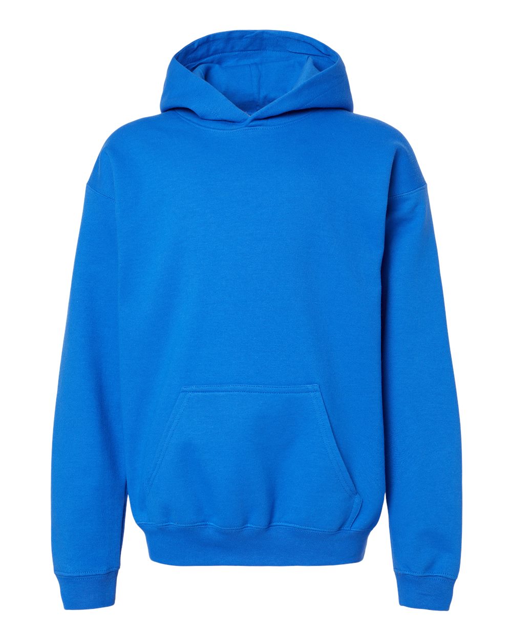Gildan SF500B Youth Softstyle® Midweight Hooded Sweatshirt in Royal