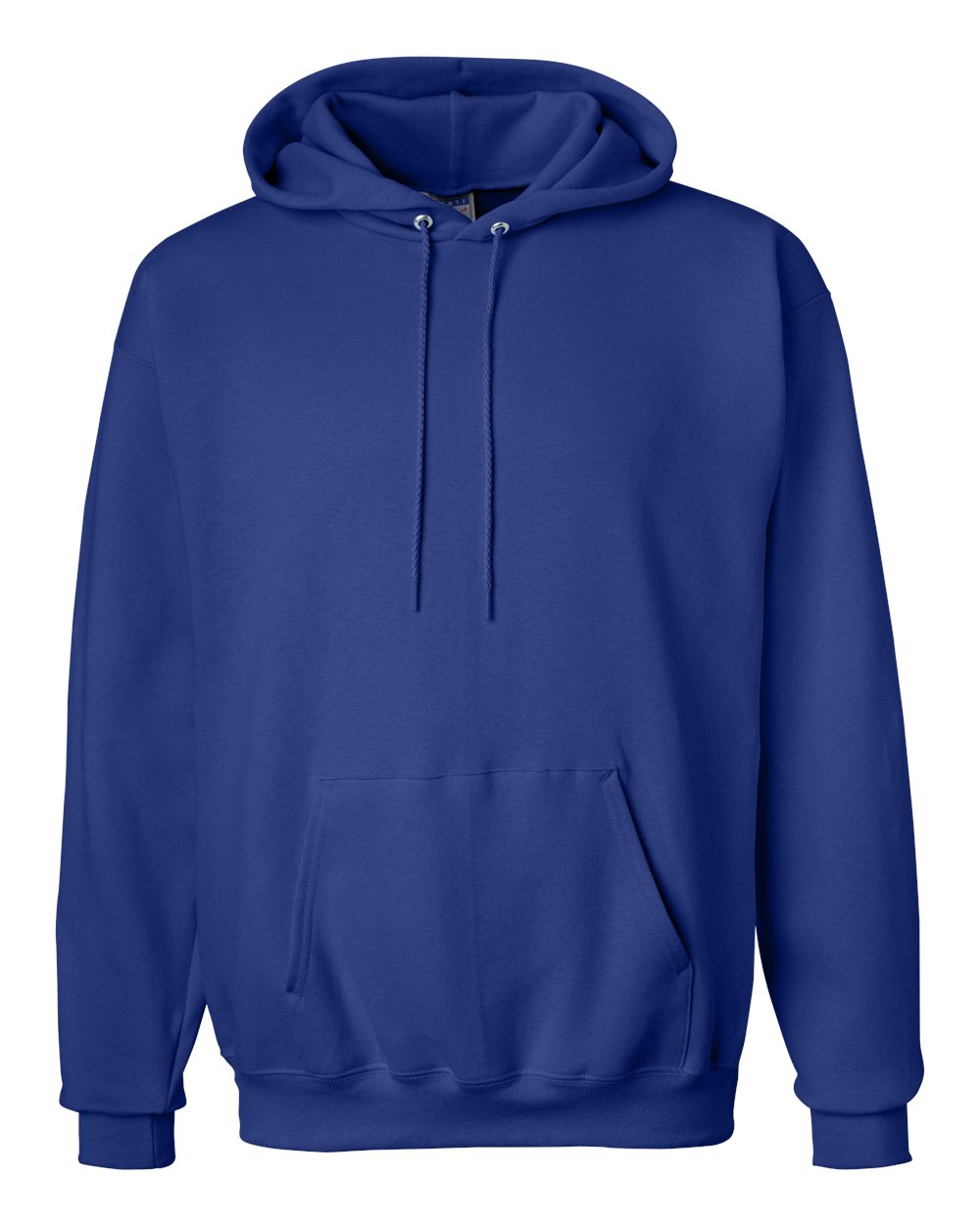 Hanes F170 Unisex Ultimate Cotton® Hooded Sweatshirt in Deep Royal