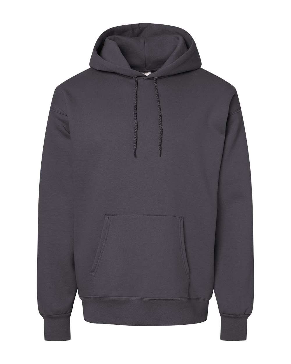 Hanes F170 Unisex Ultimate Cotton® Hooded Sweatshirt in Smoke Grey