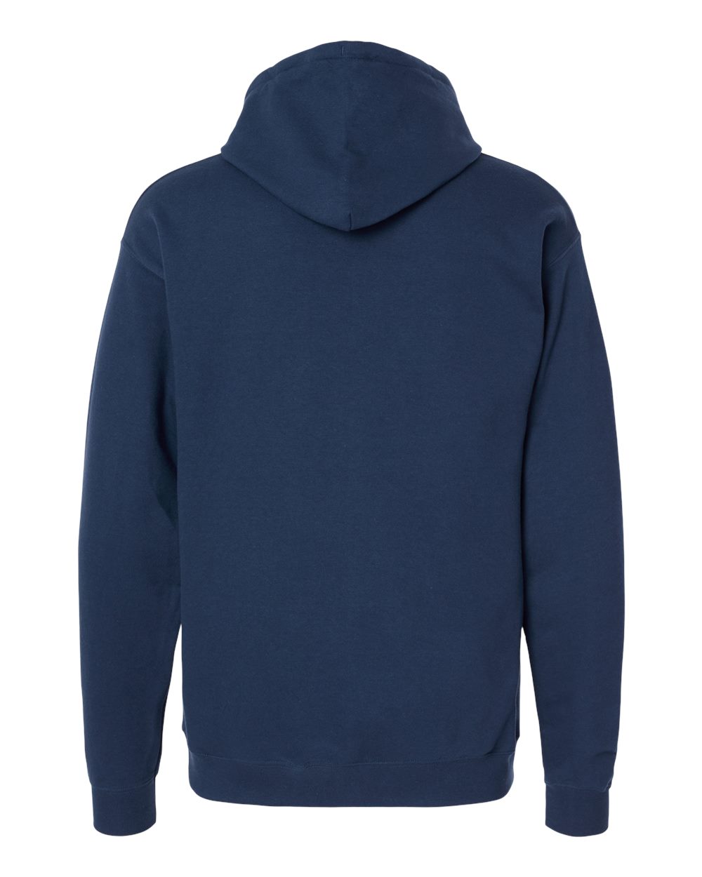 Hanes RS170 Unisex Perfect Sweats Hooded Sweatshirt in Navy, back