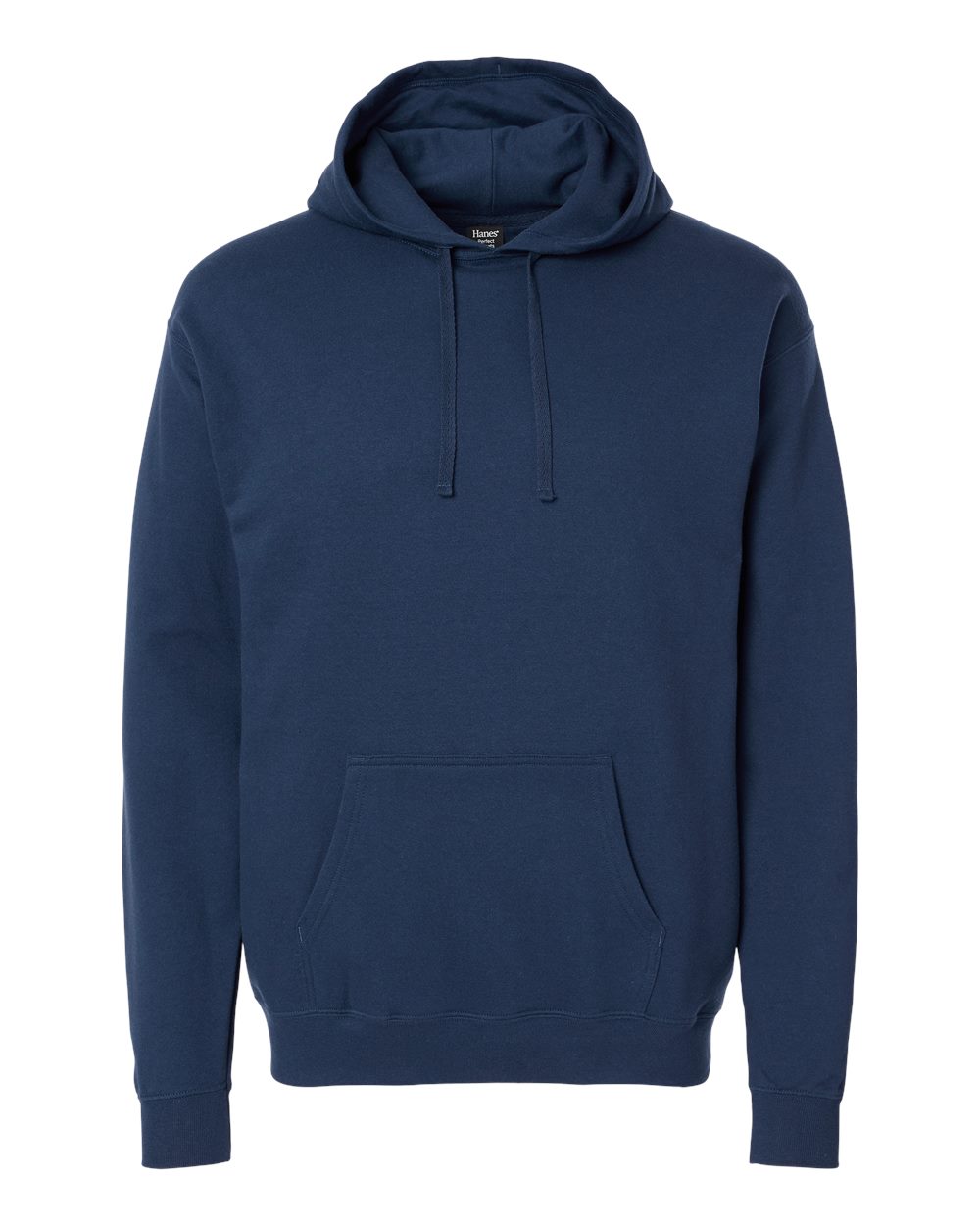 Hanes RS170 Unisex Perfect Sweats Hooded Sweatshirt in Navy