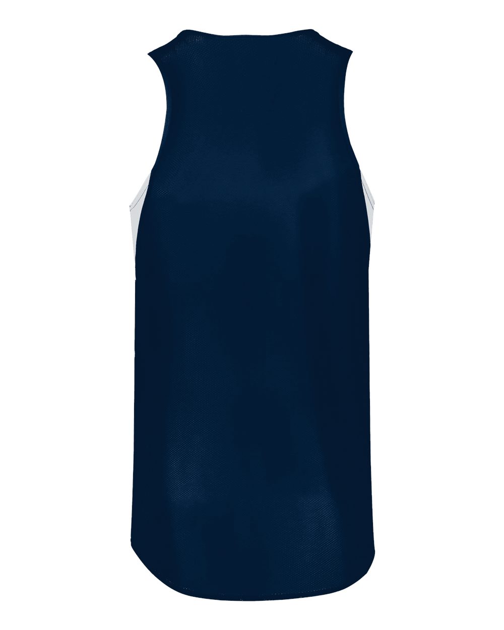 Holloway 221035 Unisex PR Max Track Jersey in Navy/ White, back