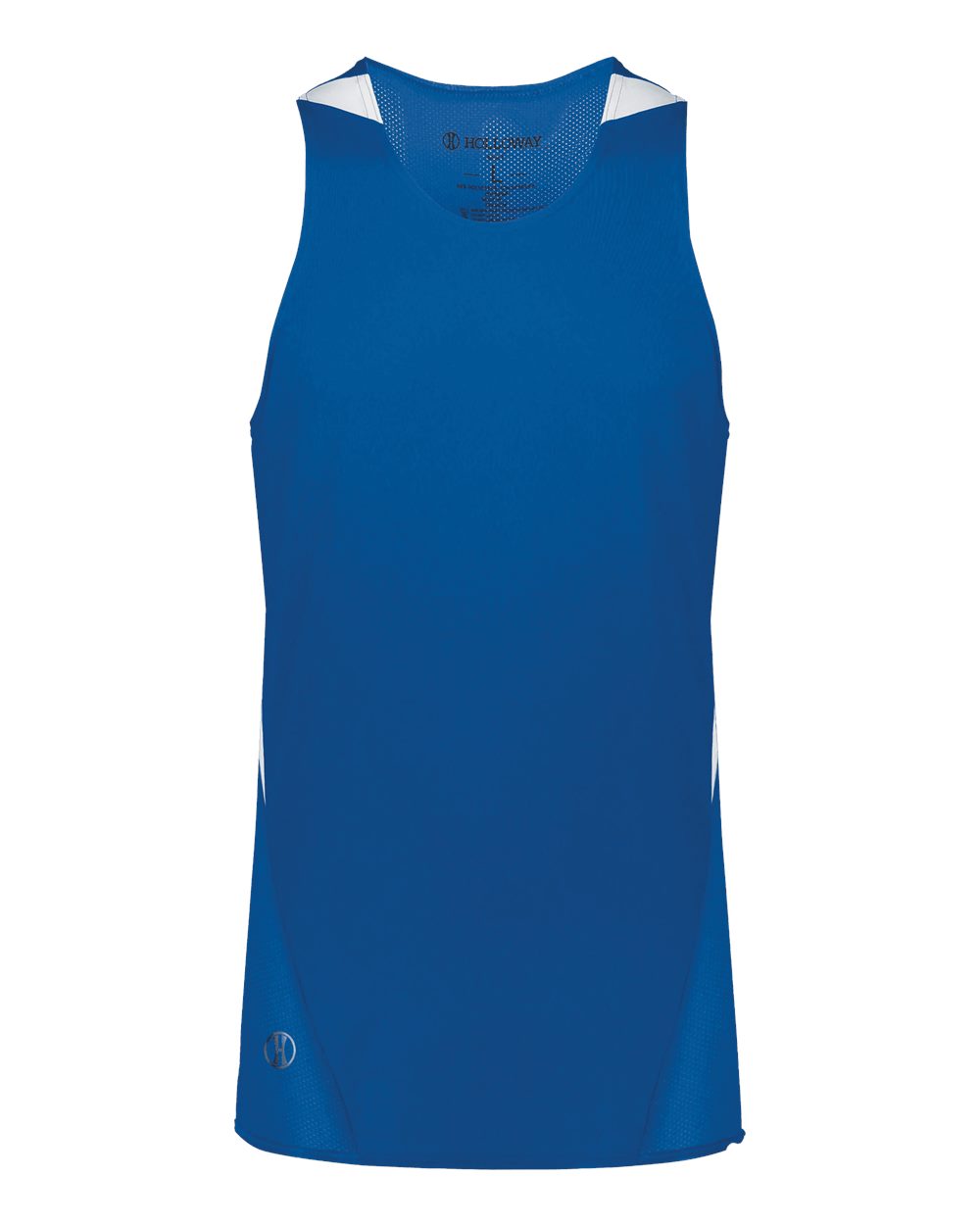 Holloway 221035 Unisex PR Max Track Jersey in Royal/ White