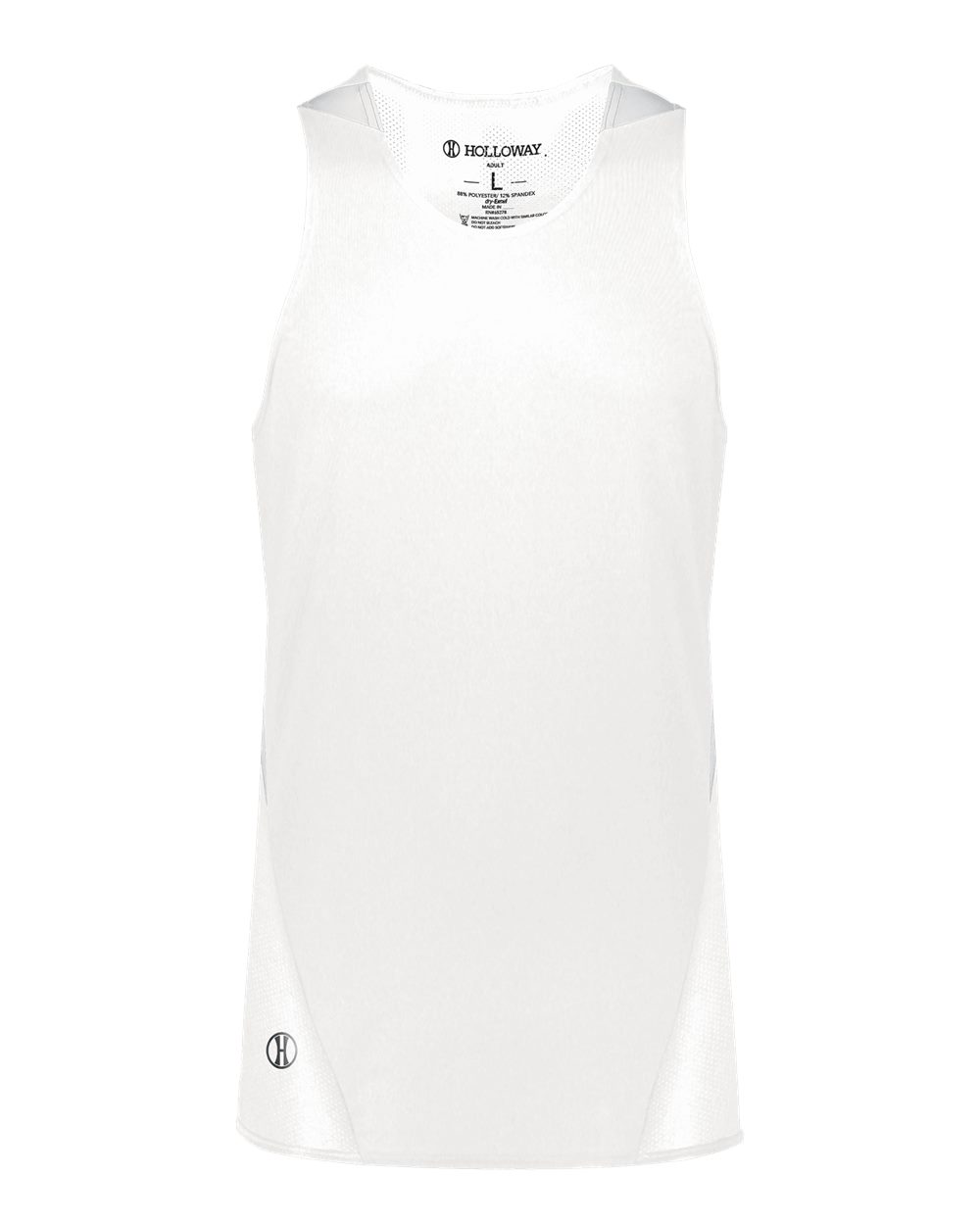 Holloway 221035 Unisex PR Max Track Jersey in White