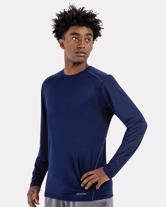 Holloway 222138 Unisex Essential Long Sleeve T-Shirt Powered By Coolcore