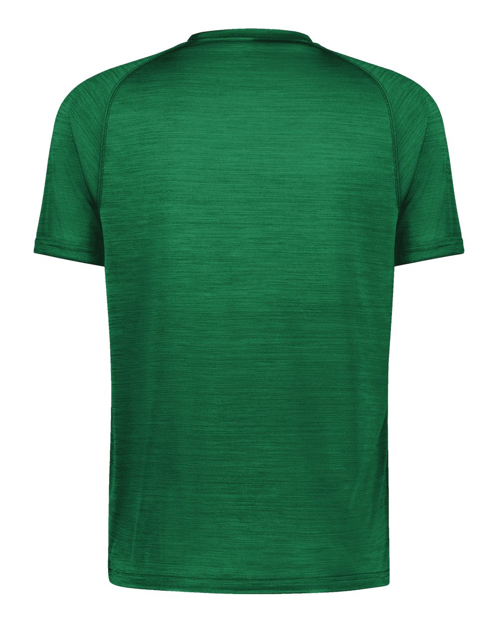 Holloway 222554 Unisex Eco Revive™ All-Pro T-Shirt in Dark Green Heather, back
