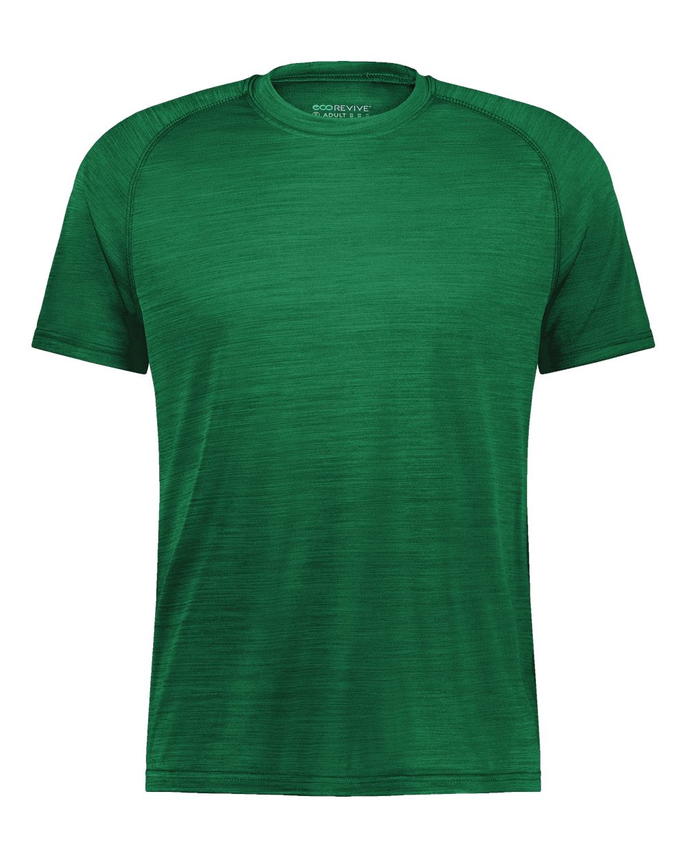 Holloway 222554 Unisex Eco Revive™ All-Pro T-Shirt in Dark Green Heather