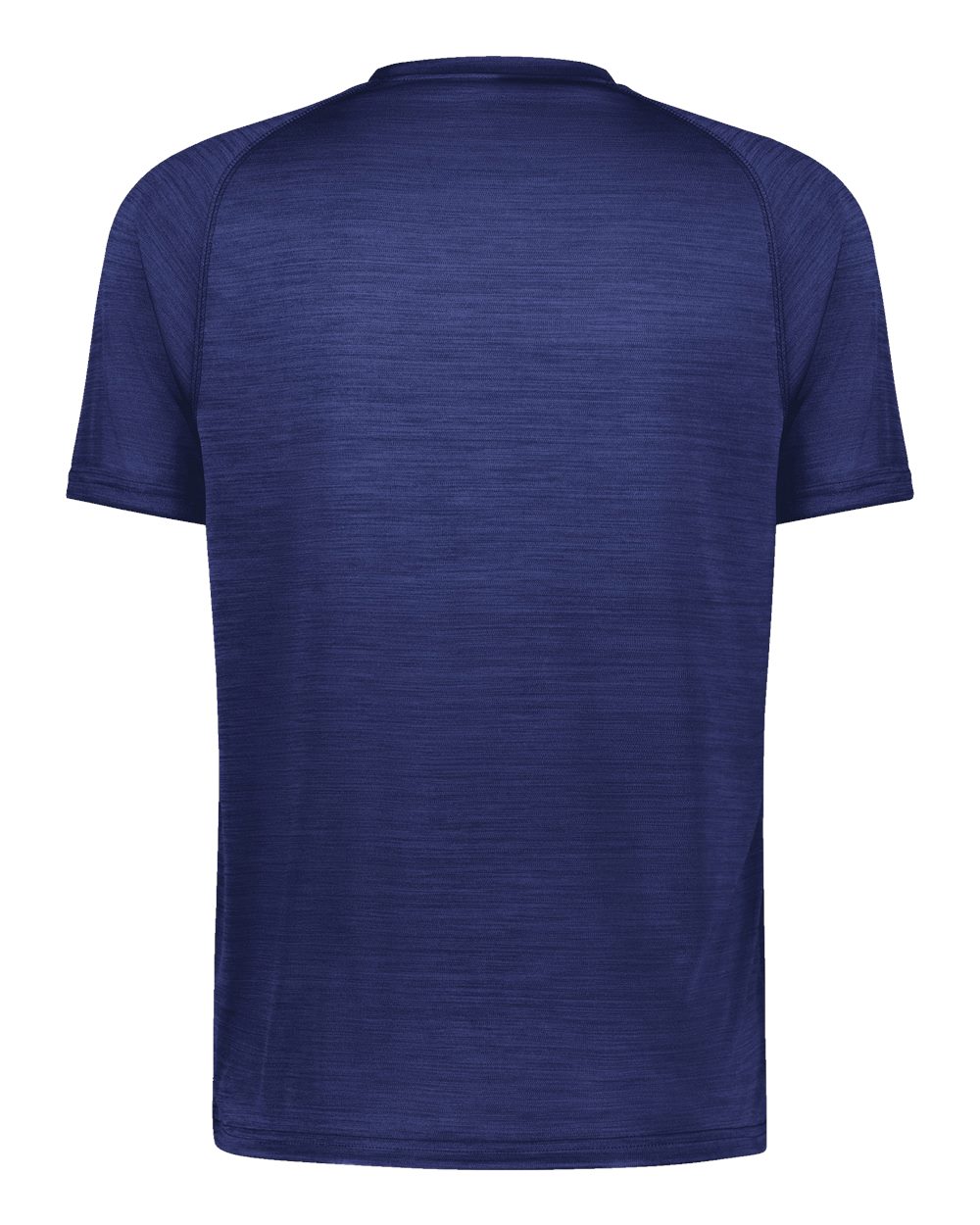 Holloway 222554 Unisex Eco Revive™ All-Pro T-Shirt in Navy Heather, back