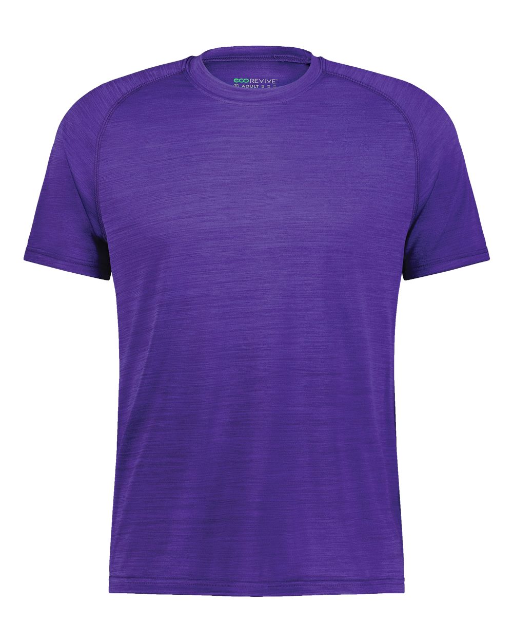 Holloway 222554 Unisex Eco Revive™ All-Pro T-Shirt in Purple Heather