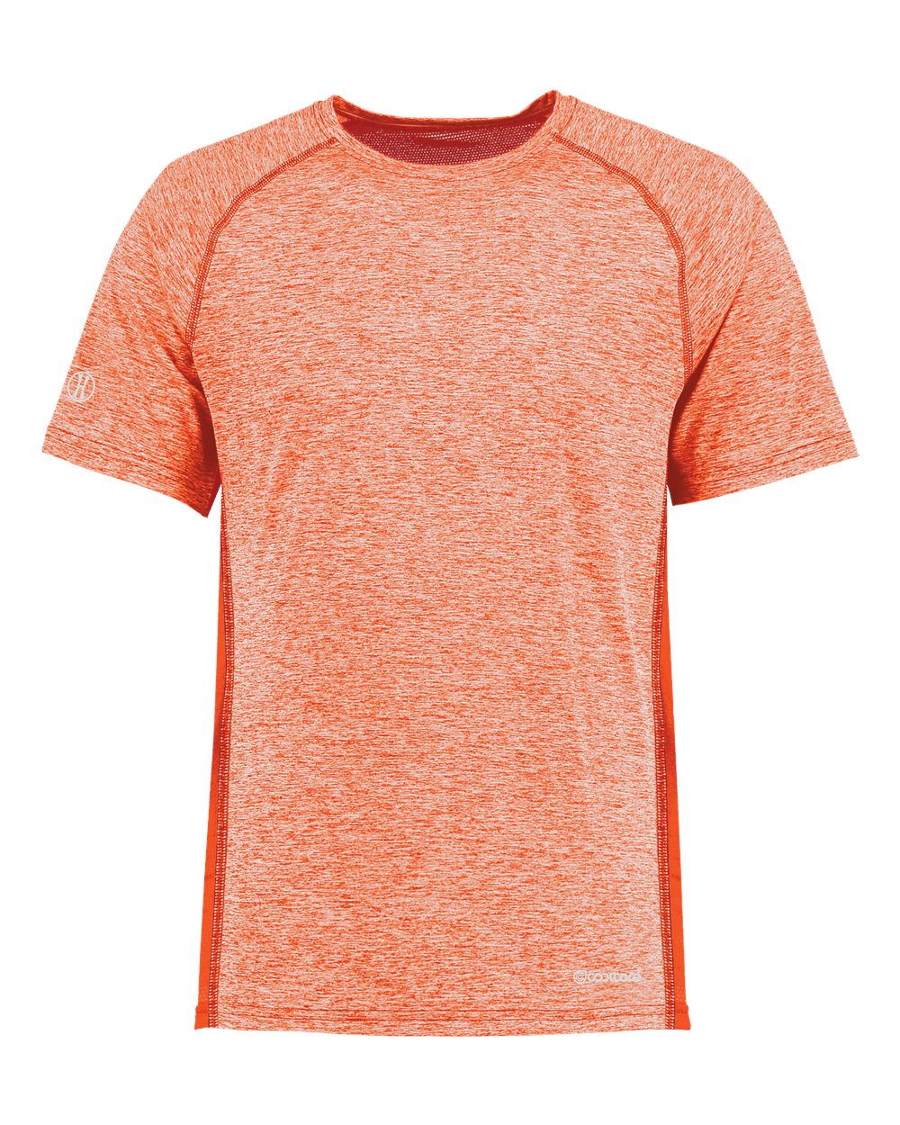 Holloway 222571 Men's Electrify CoolCore® T-Shirt in Orange Heather