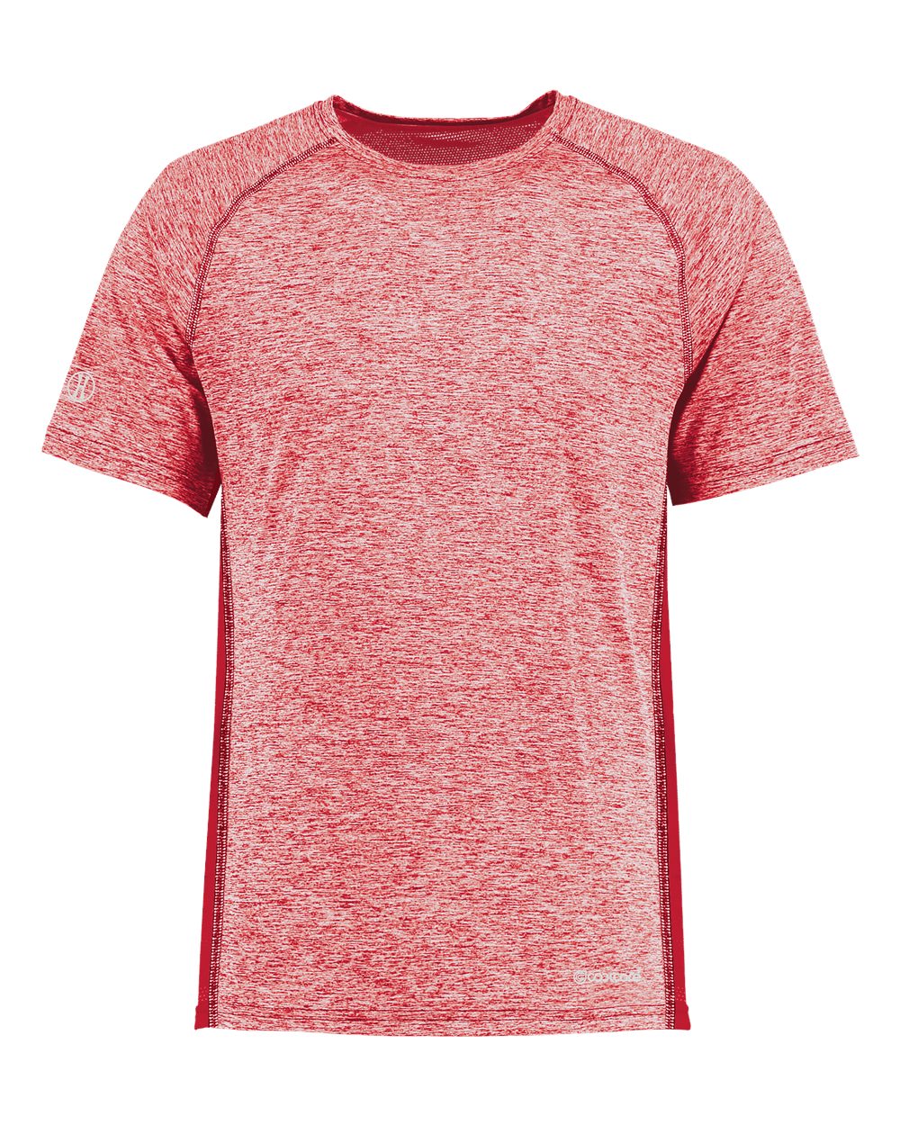 Holloway 222571 Men's Electrify CoolCore® T-Shirt in Scarlet Heather