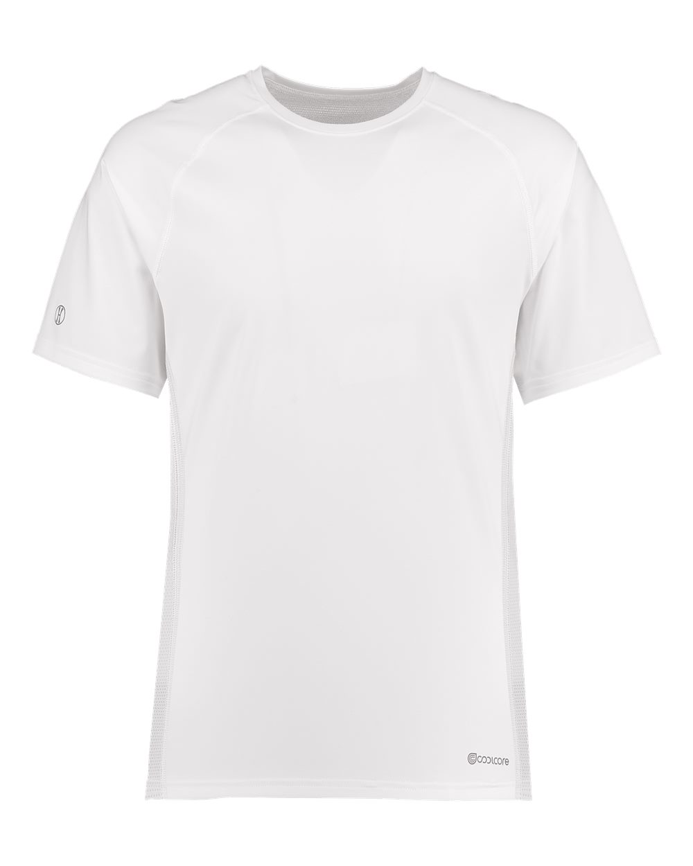 Holloway 222571 Men's Electrify CoolCore® T-Shirt in White