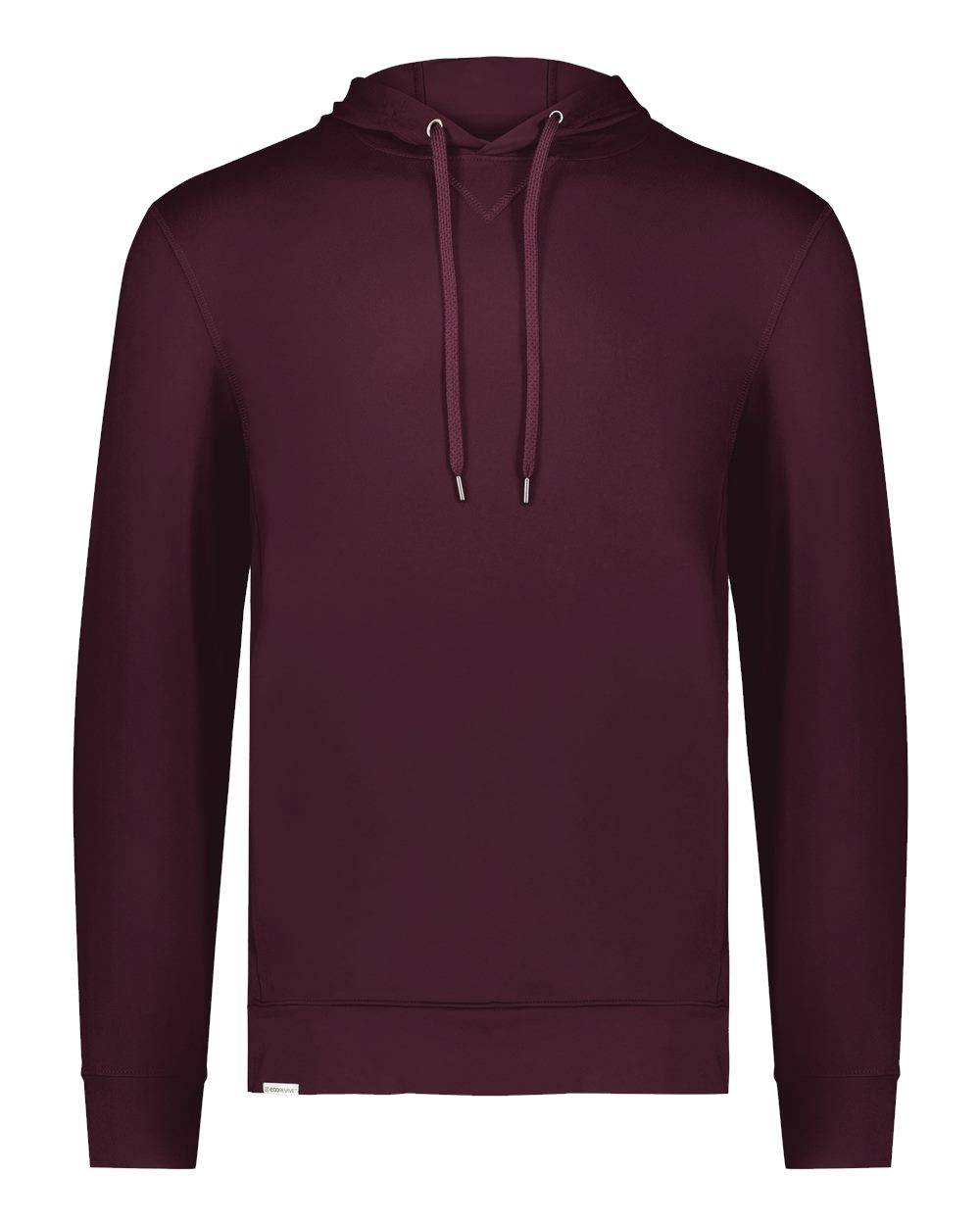 Holloway 222598 Men's Eco Revive™ Ventura Soft Knit Hooded Sweatshirt in Maroon