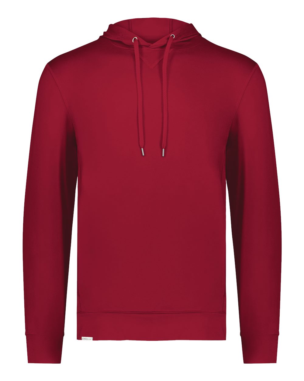 Holloway 222598 Men's Eco Revive™ Ventura Soft Knit Hooded Sweatshirt in Scarlet