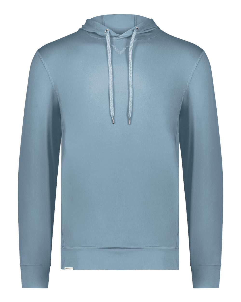 Holloway 222598 Men's Eco Revive™ Ventura Soft Knit Hooded Sweatshirt in Storm