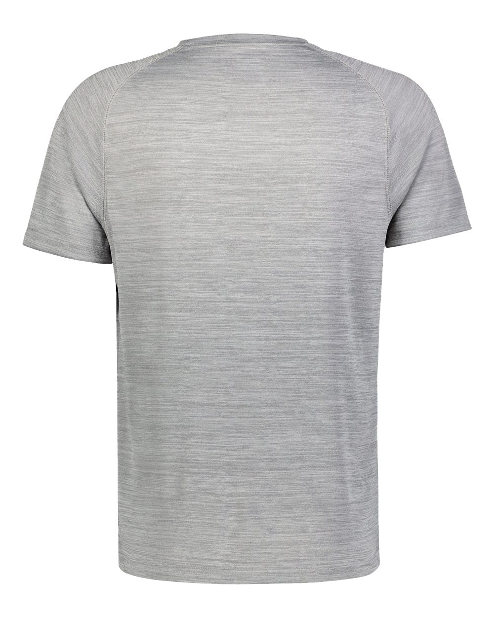 Holloway 222654 Youth Eco Revive™ All-Pro T-Shirt in Athletic Grey Heather, back