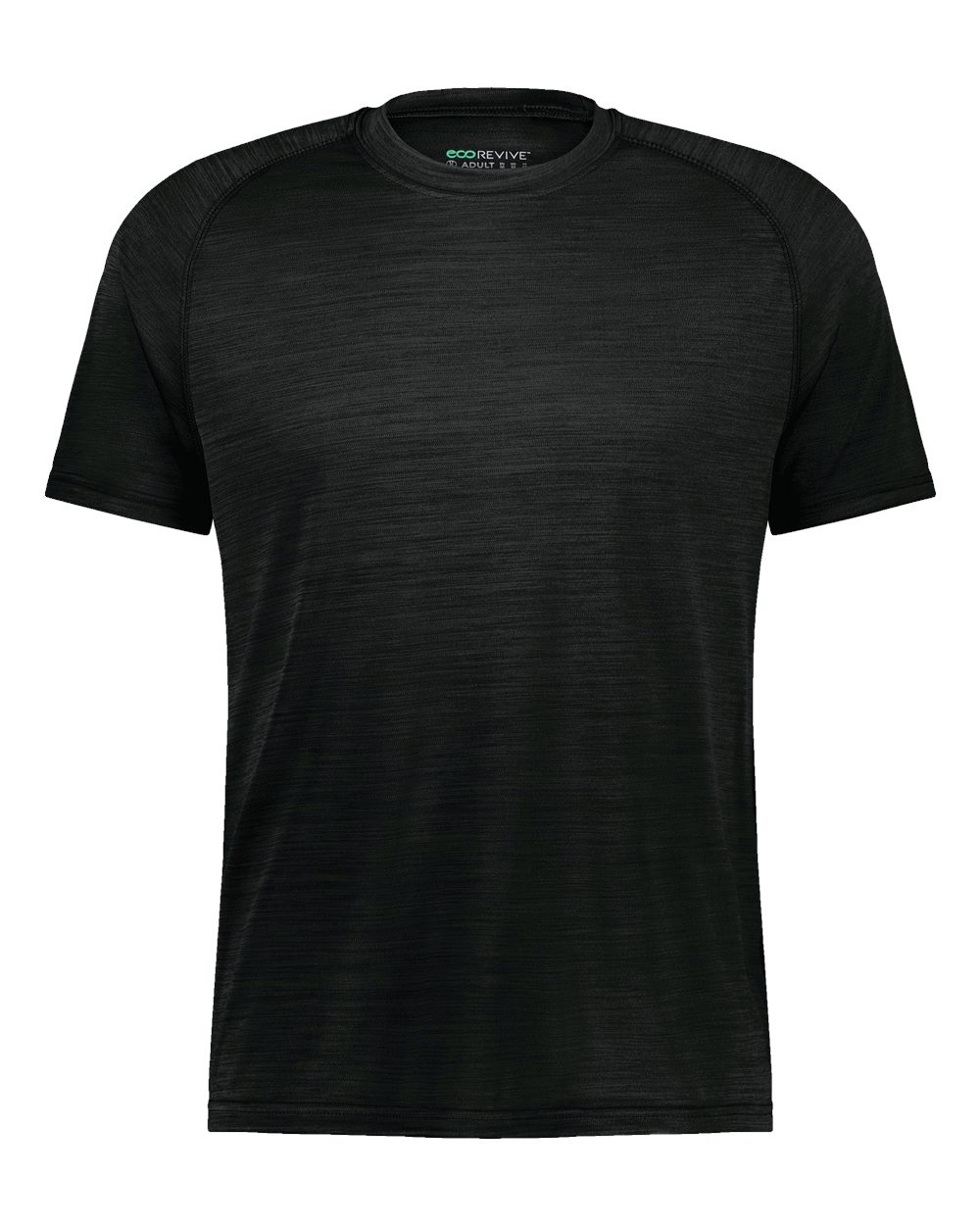 Holloway 222654 Youth Eco Revive™ All-Pro T-Shirt in Black Heather