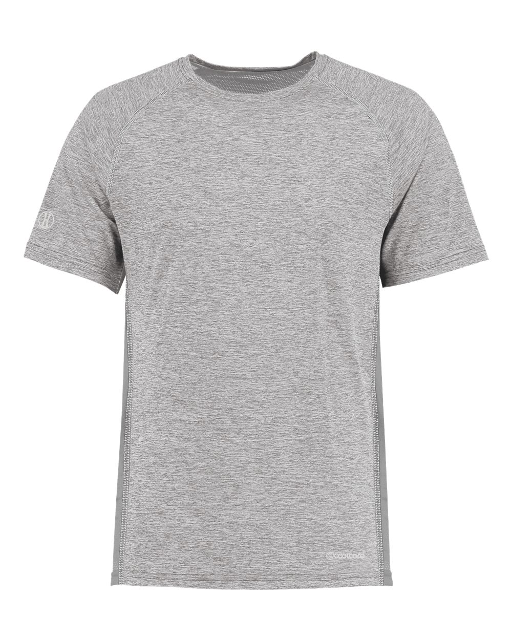 Holloway 222671 Youth Electrify CoolCore® T-Shirt in Athletic Grey Heather