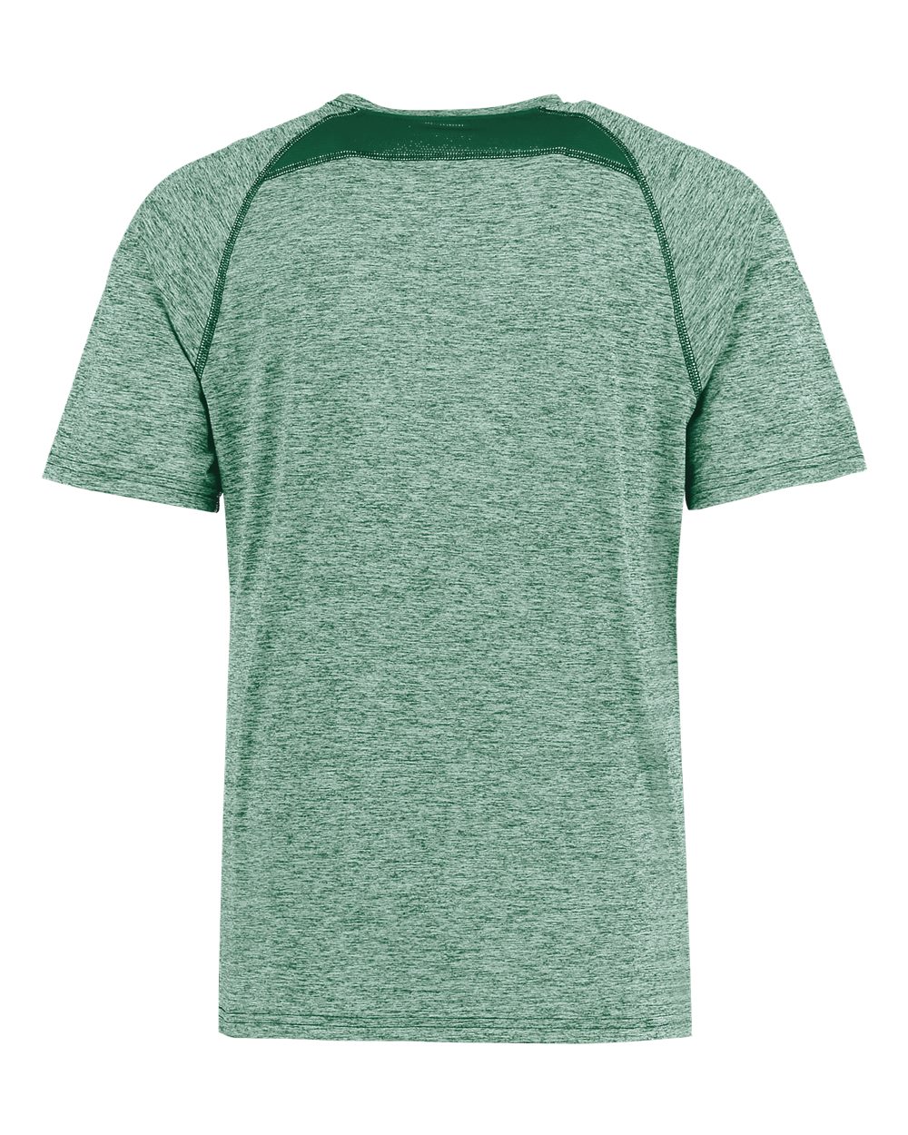Holloway 222671 Youth Electrify CoolCore® T-Shirt in Dark Green Heather, back