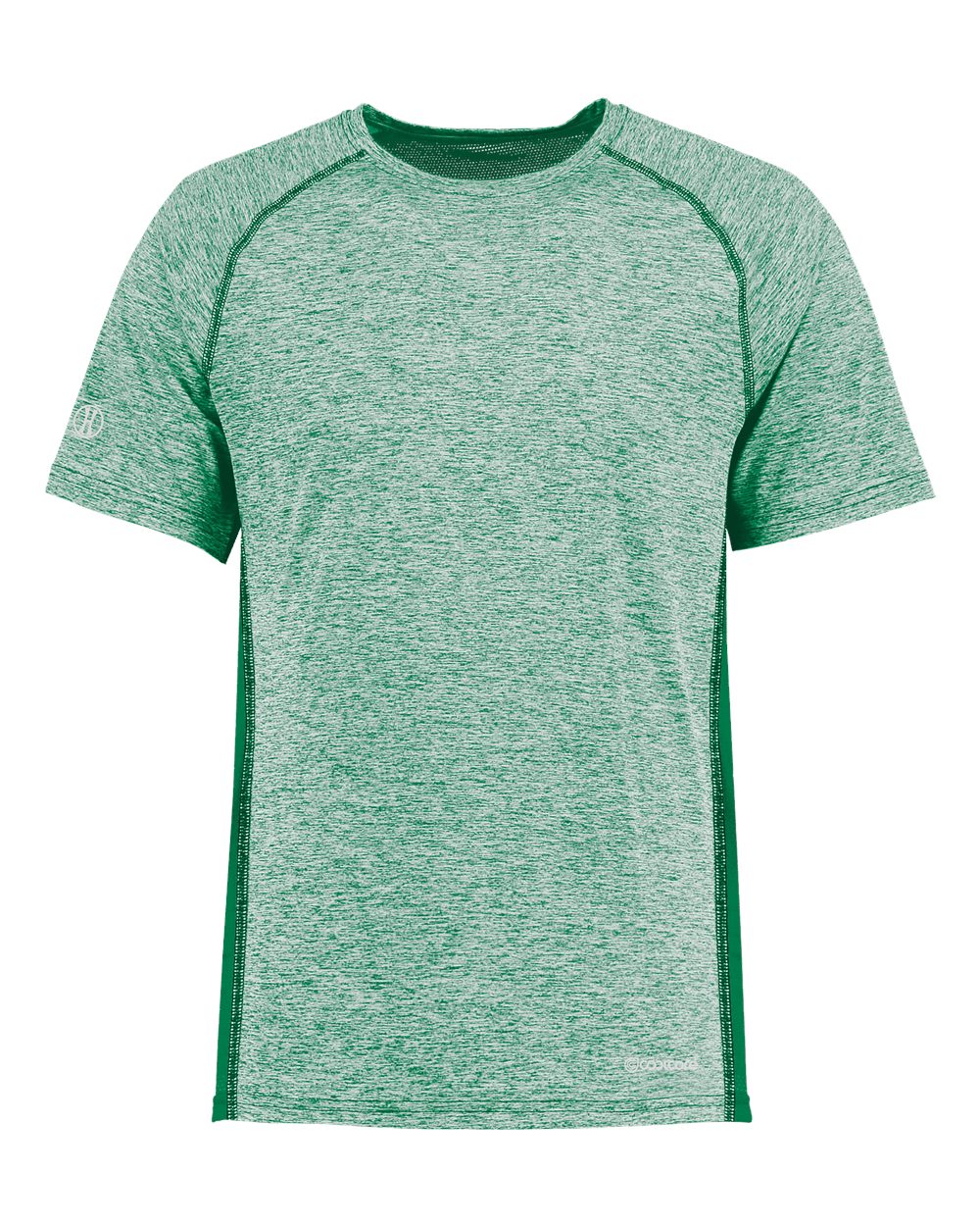 Holloway 222671 Youth Electrify CoolCore® T-Shirt in Kelly Heather