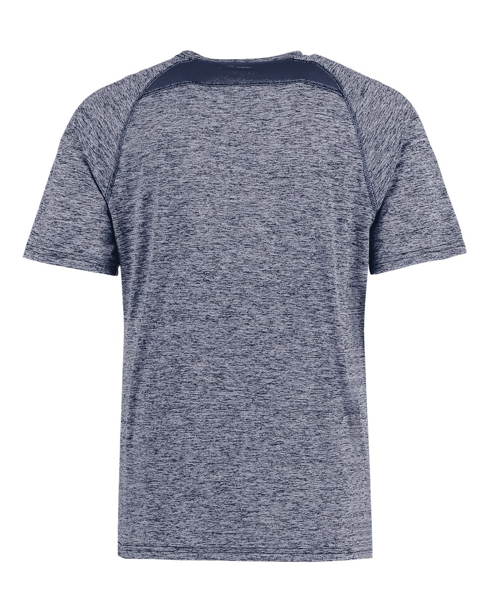 Holloway 222671 Youth Electrify CoolCore® T-Shirt in Navy Heather, back